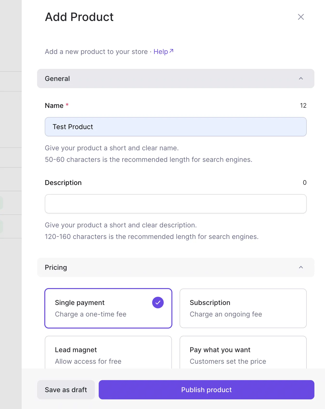 add product