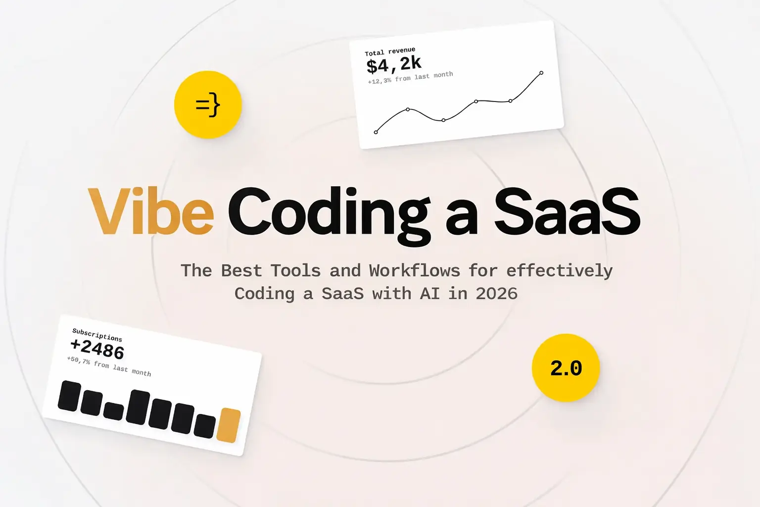 What's the Best Way to Vibe Code a SaaS in 2026?